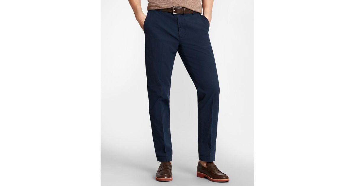 brooks brothers slim fit pants