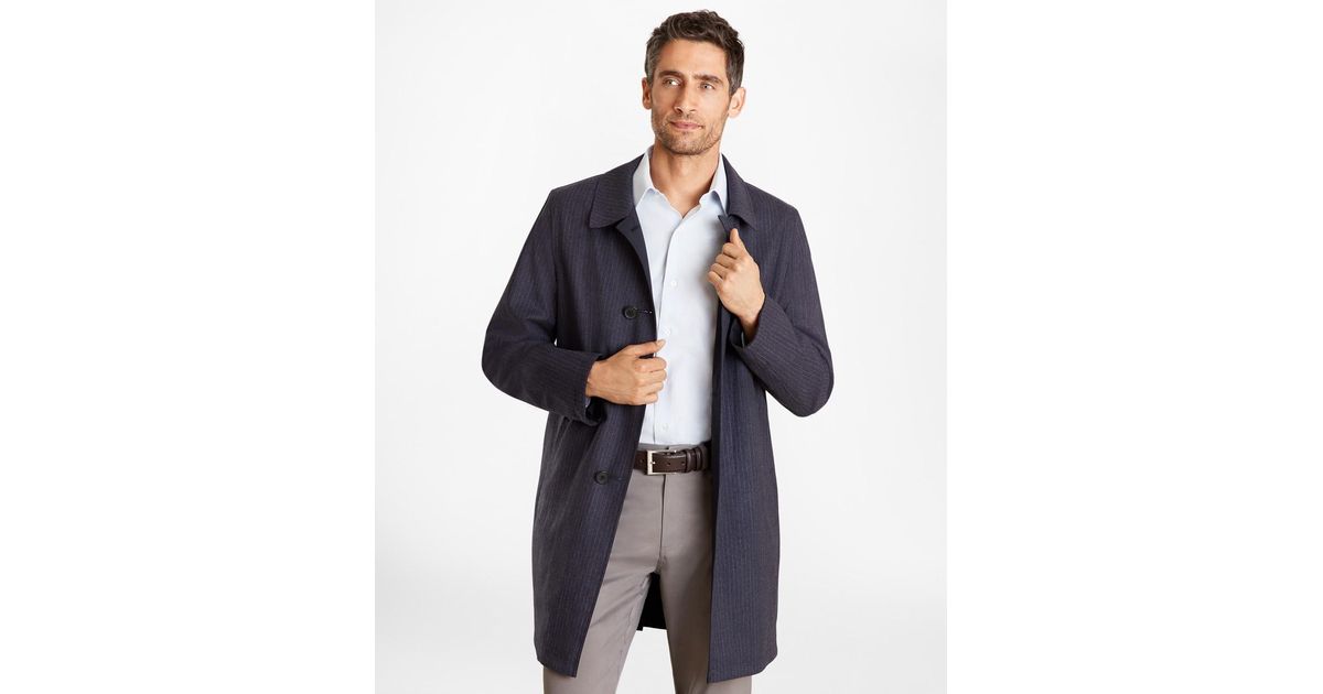 brooks brothers reversible trench coat