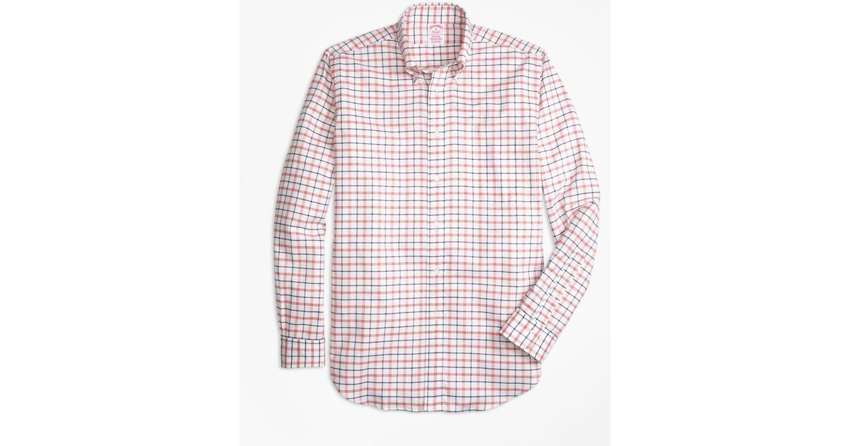 brooks brothers milano fit oxford sport shirt