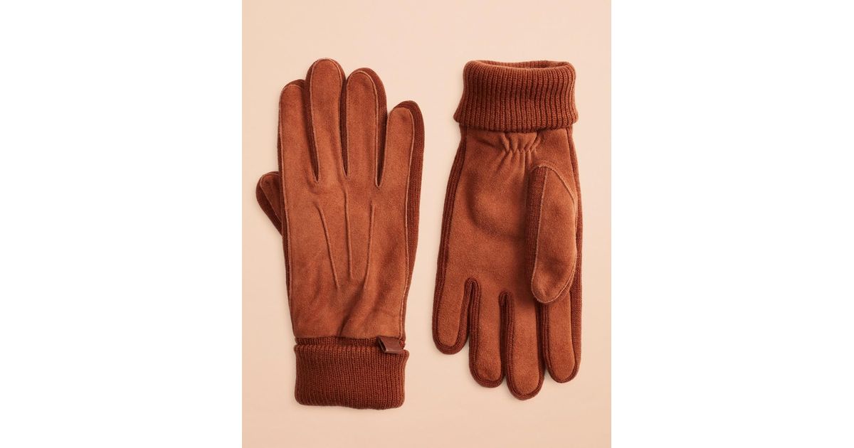 deer suede gloves