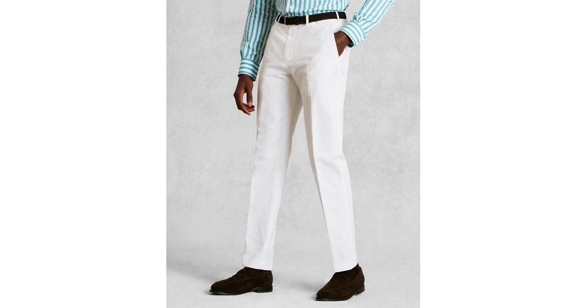 brooks brothers linen pants