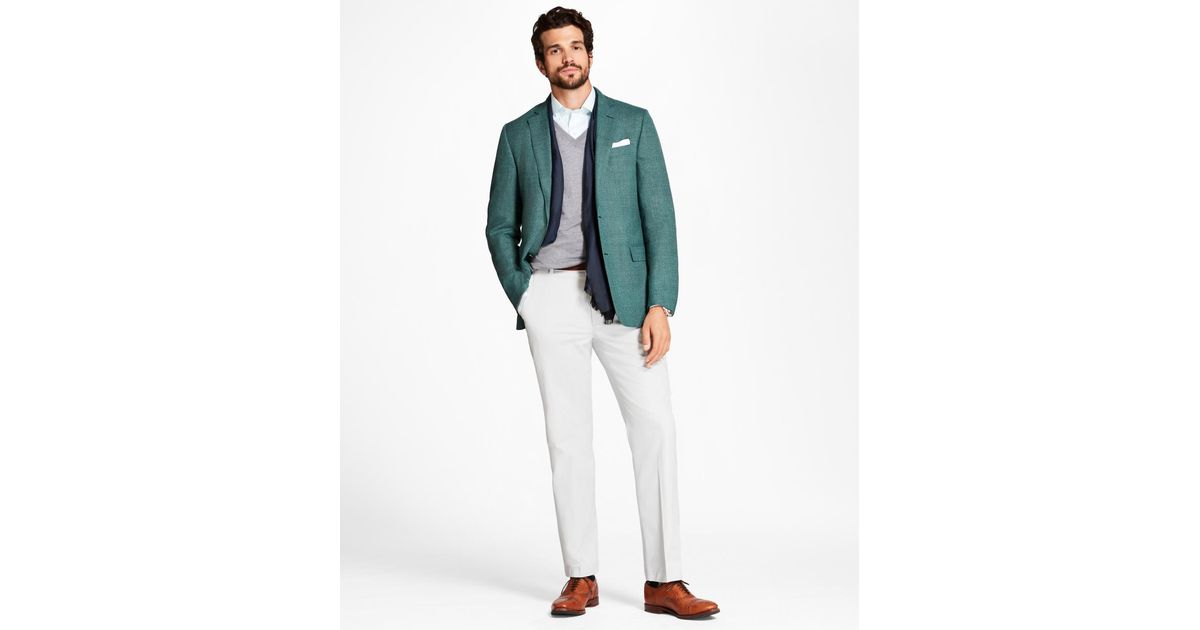 regent fit hopsack sport coat
