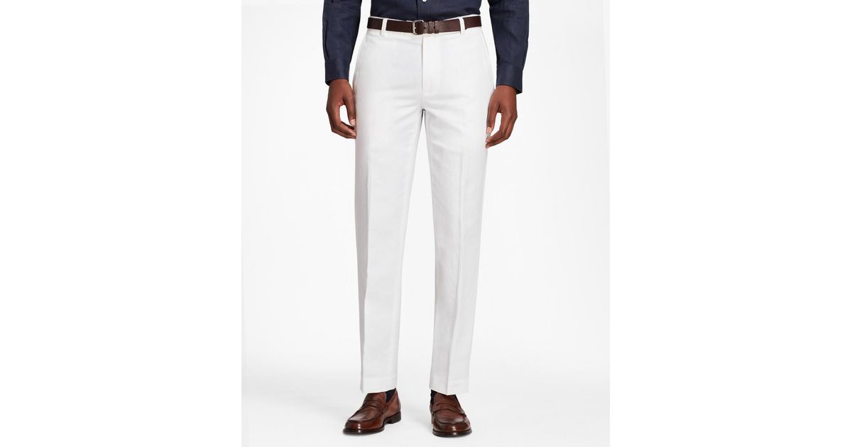 brooks brothers flannel lined chinos