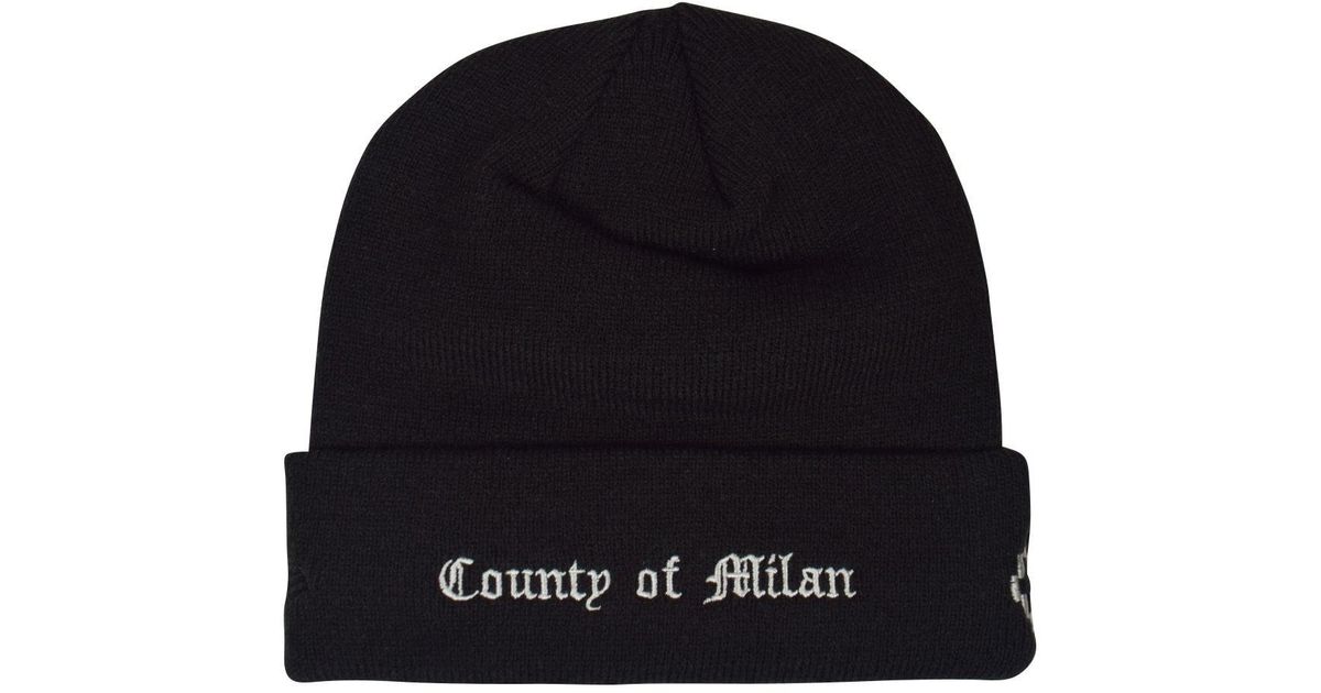 Black La Dodgers Beanie Hat for Men 