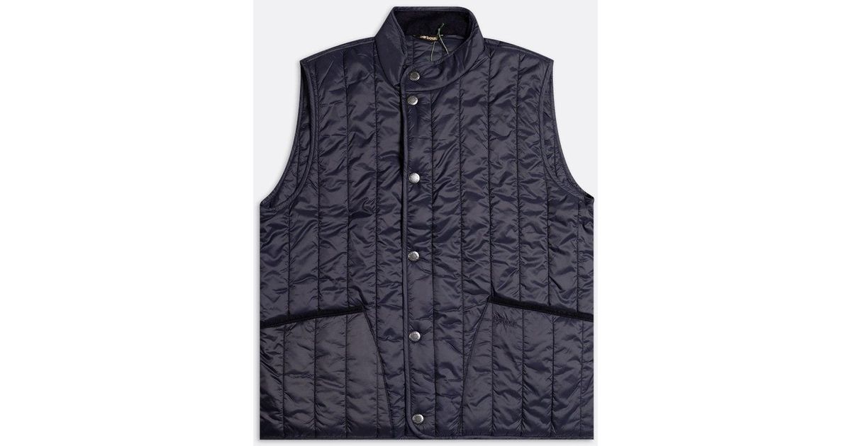 Barbour Navy Farndale Quilted Gilet in Blue for Men | Lyst Australia