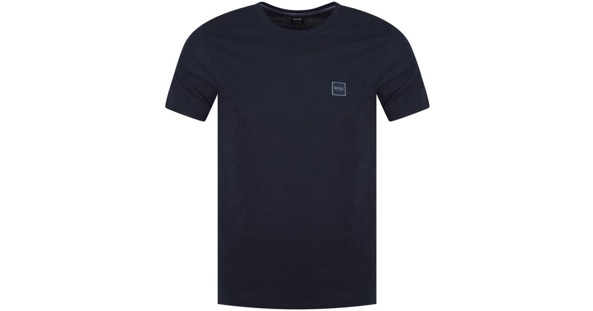 hugo boss dark blue t shirt