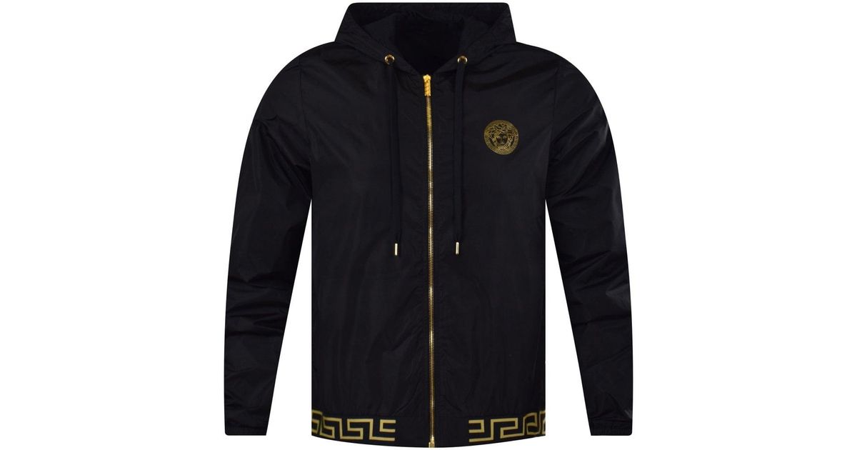 black and gold versace jacket