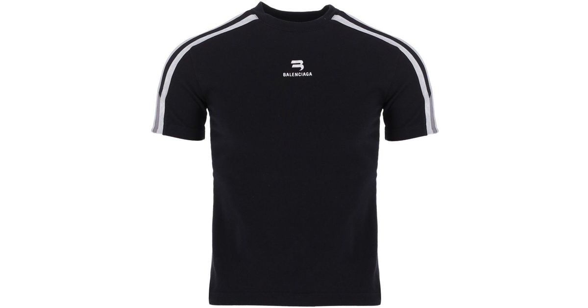 balenciaga black and white shirt