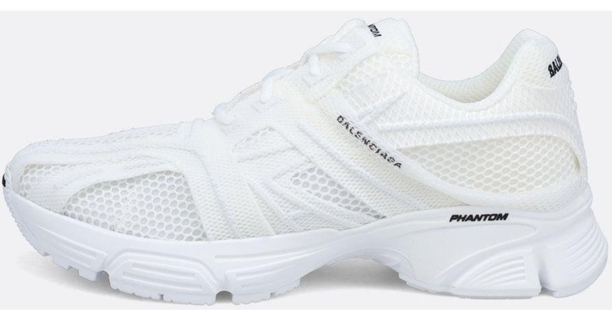 Balenciaga Leather Triple Phantom Trainers in White for Men | Lyst