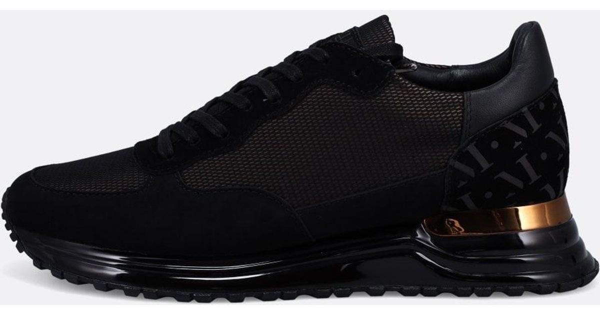 Mallet Gas Bronze Popham Trainers in Black for Men Lyst UK