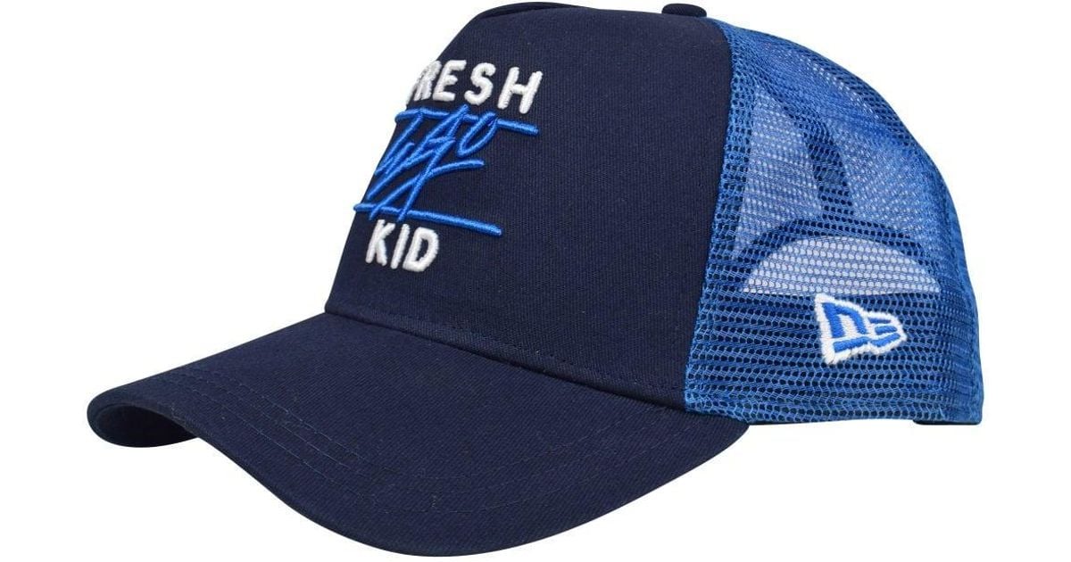 navy blue mesh hat