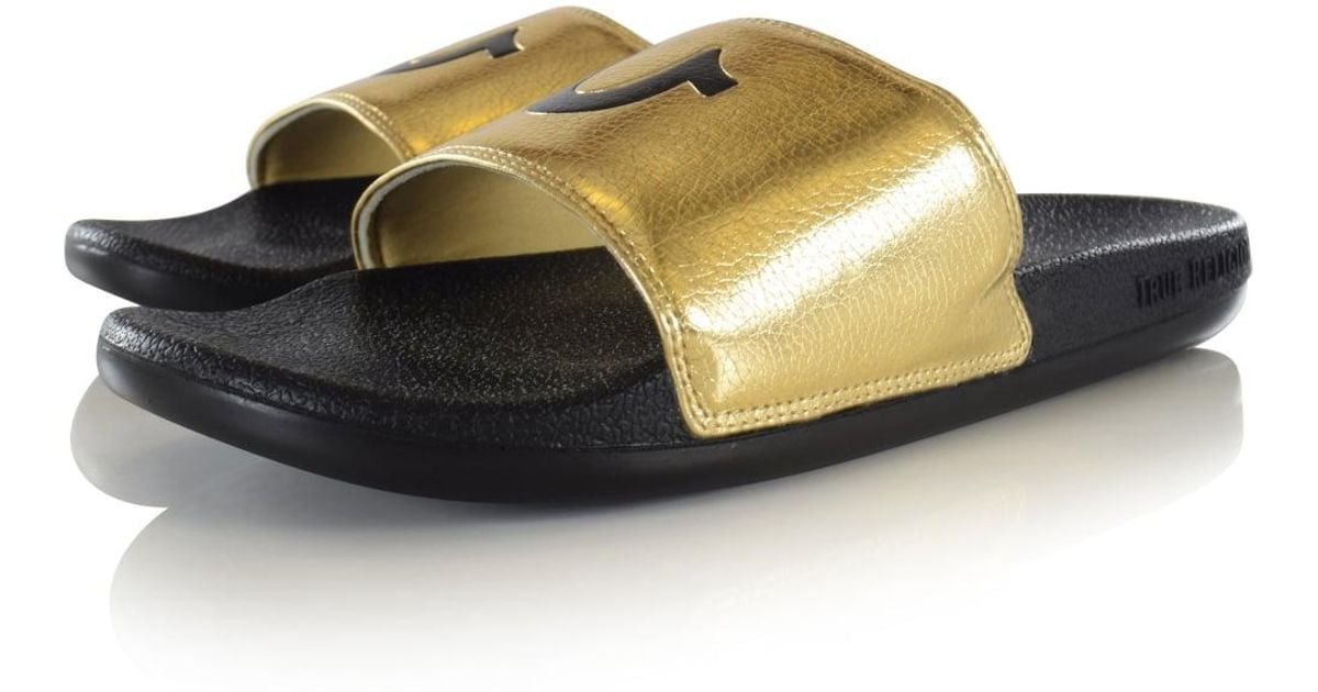 true religion sliders