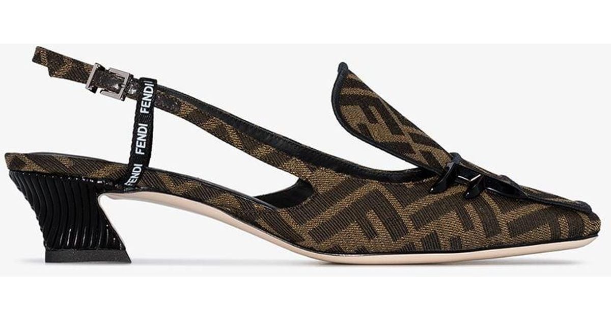 fendi sling back