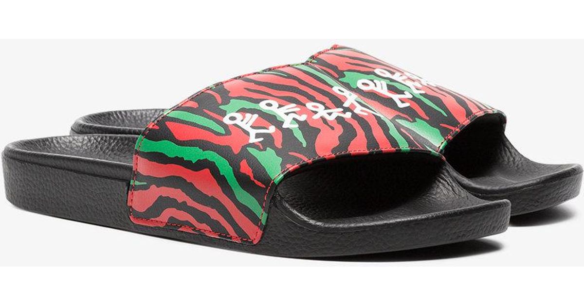 Vans X A Tribe Called Quest Slides in Red for Men | Lyst