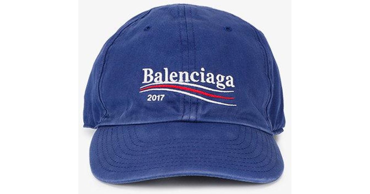 balenciaga blue cap