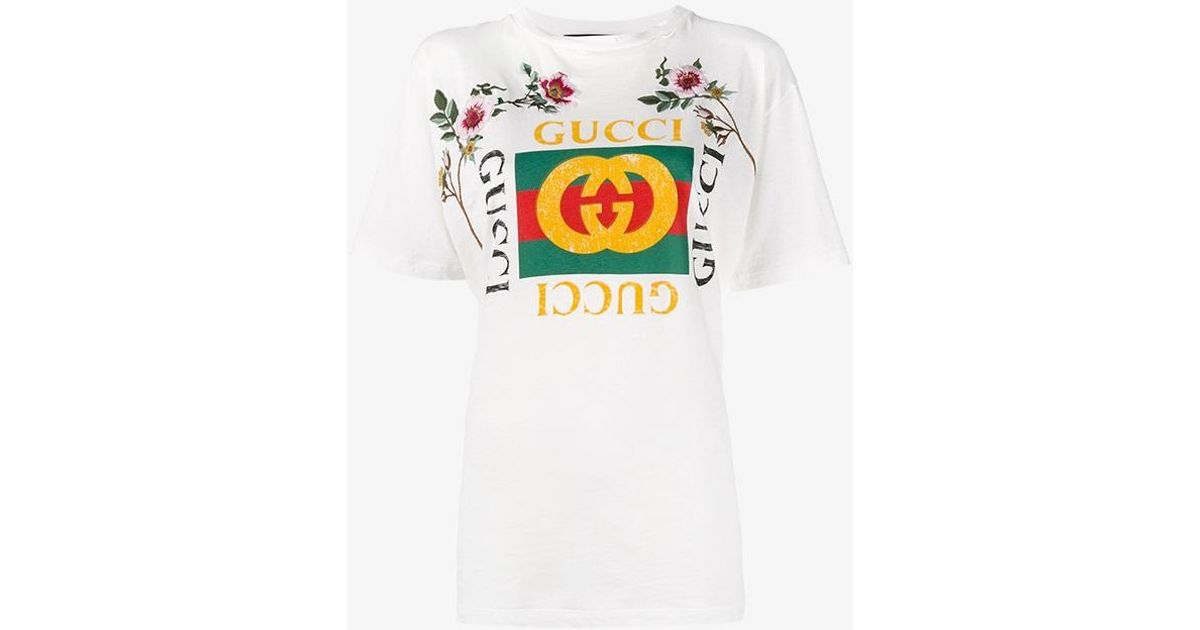 gucci t shirt embroidered