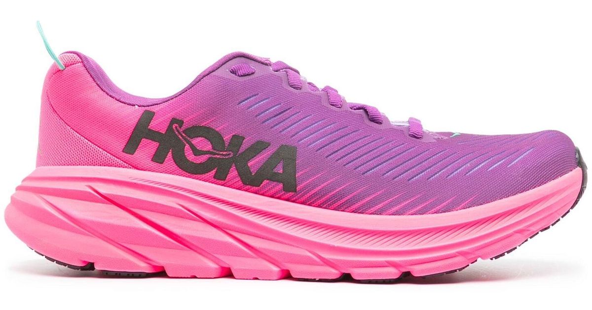 Hoka One One Rincon 3 Low-top Sneakers in Purple | Lyst