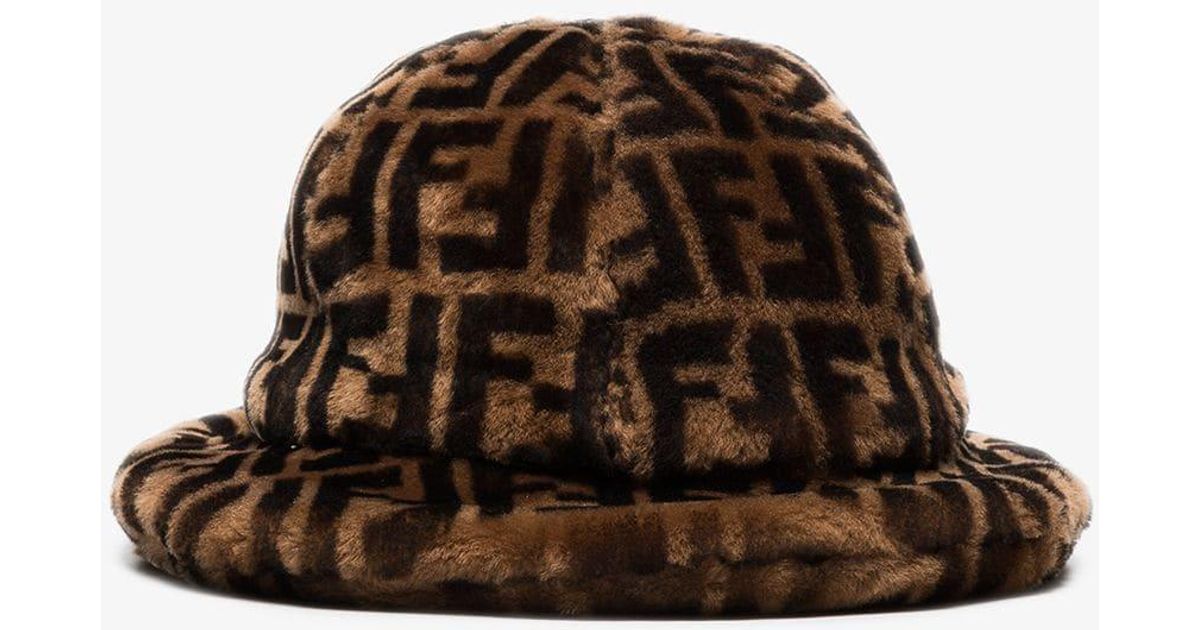 fendi fur cap