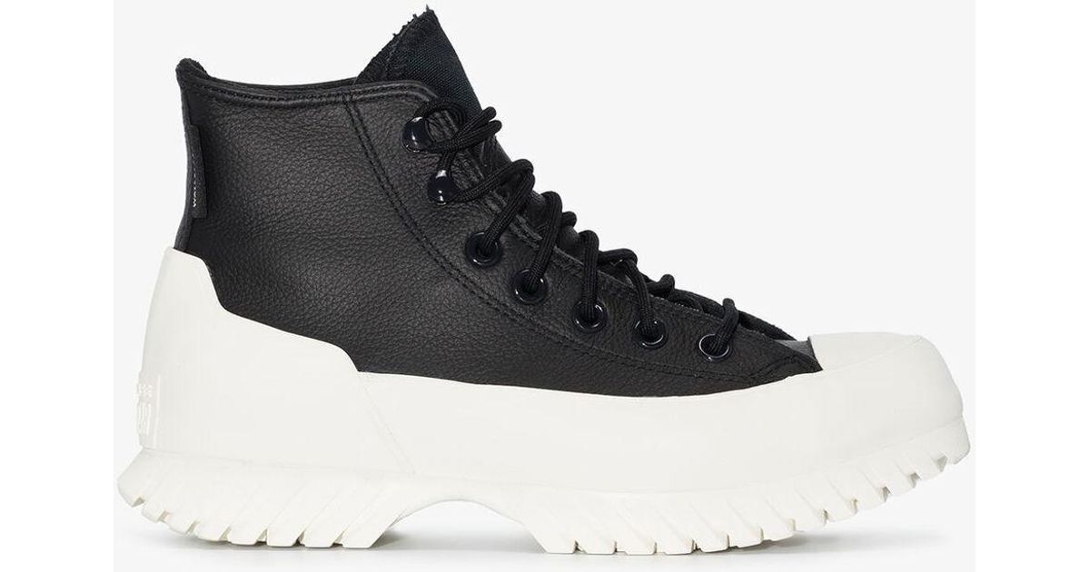 Womens High Top | CONVERSE Chuck Taylor All Star Lugged Winter 2.0 Black|Black|Bold Mandarin 