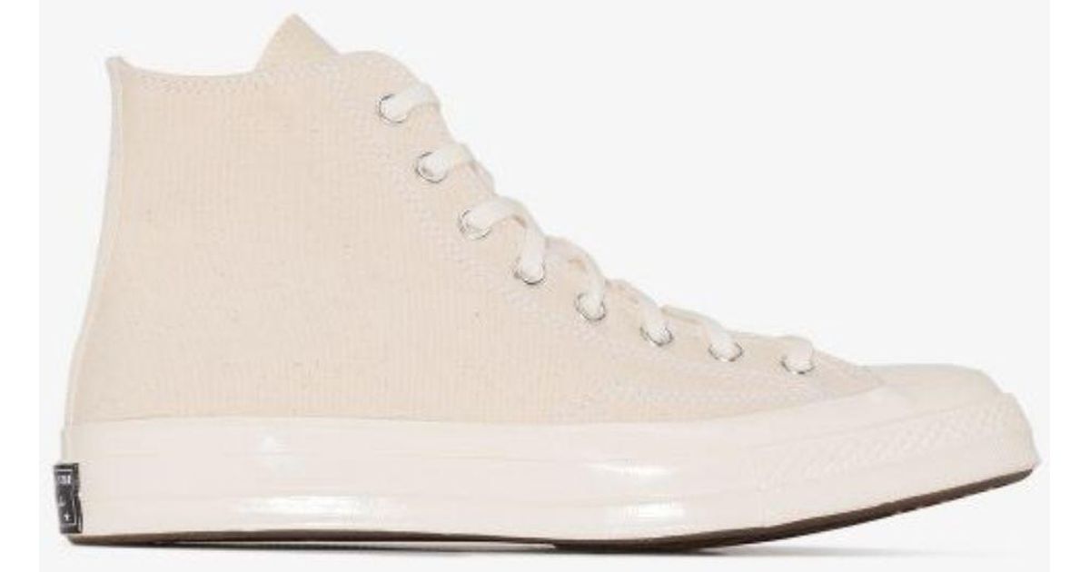 Converse Neutral Chuck 70 High Top Sneakers in Natural for Men Lyst