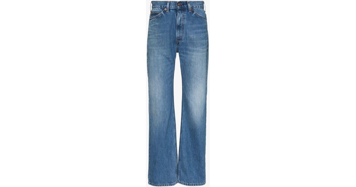 Valentino Denim X Levi's Vintage 517 Straight Leg Jeans in Blue for Men - Lyst
