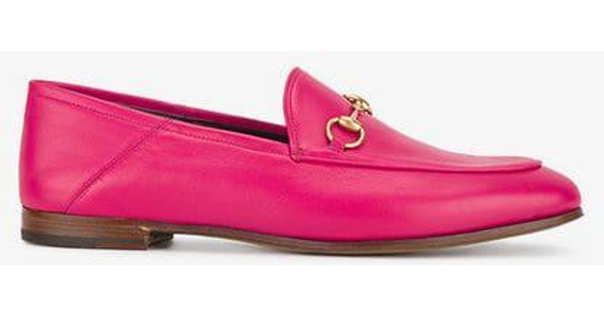 fuchsia loafers