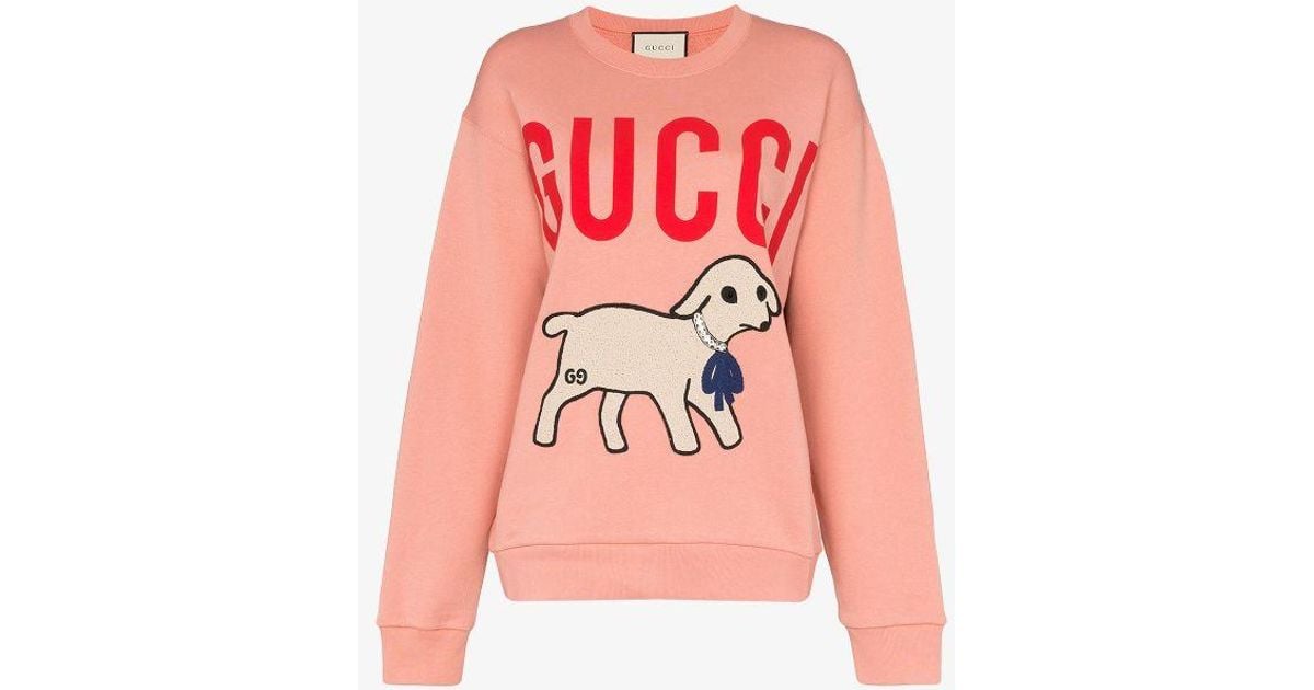 Gucci best sale lamb sweatshirt