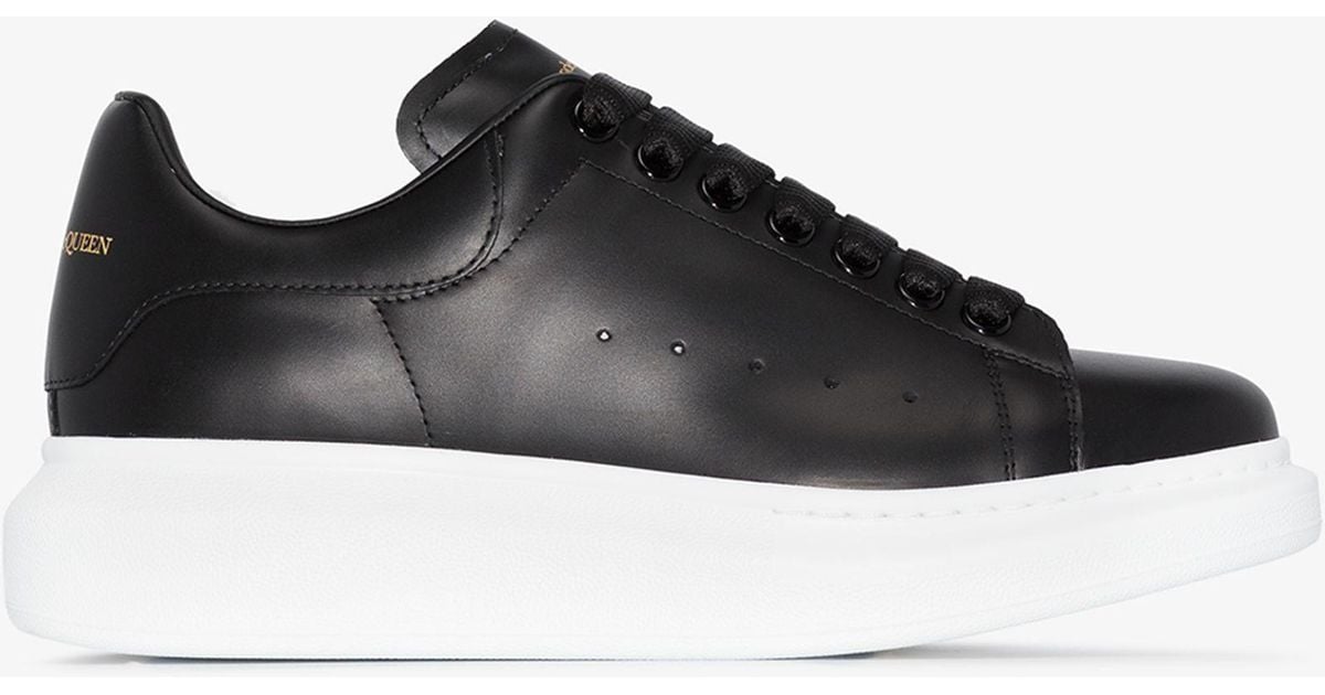 Alexander McQueen And White Oversized Sneakers - Women's - Rubber/calf