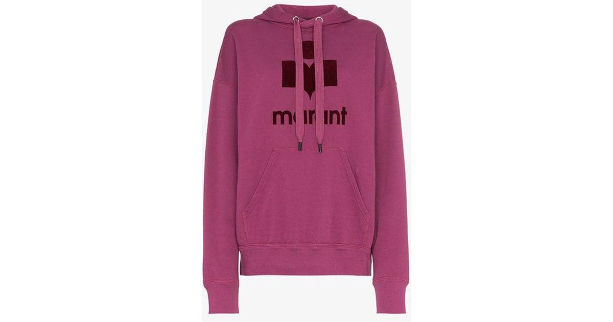 isabel marant hoodie pink