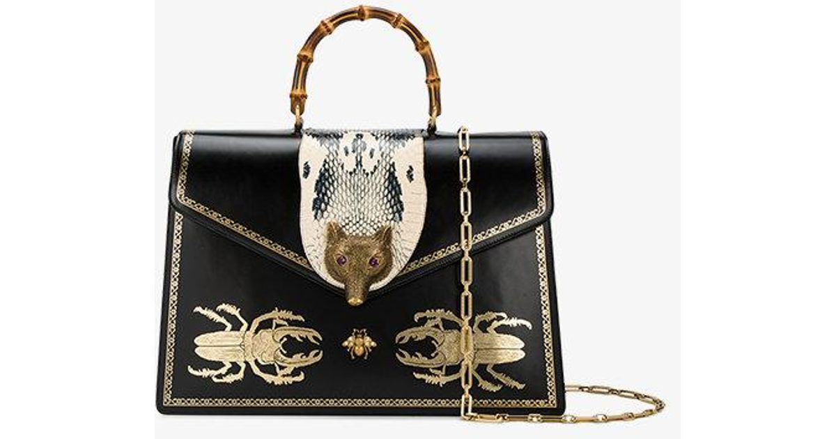 gucci bag with beetle