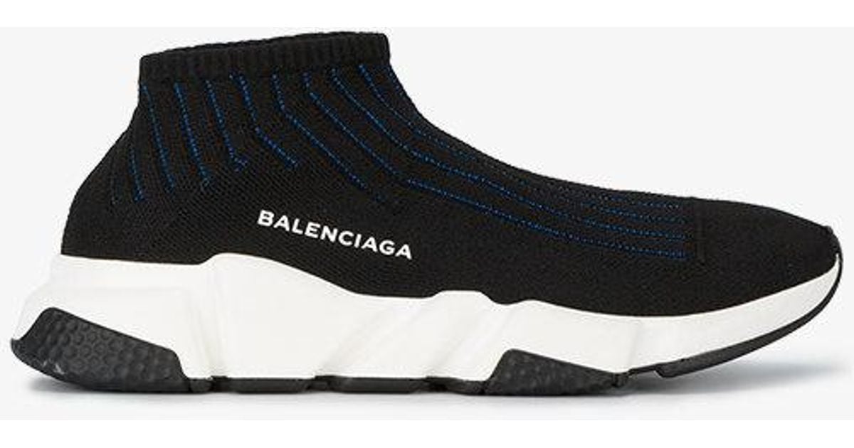 Lyst - Balenciaga Speed Knit Trainers in Black for Men