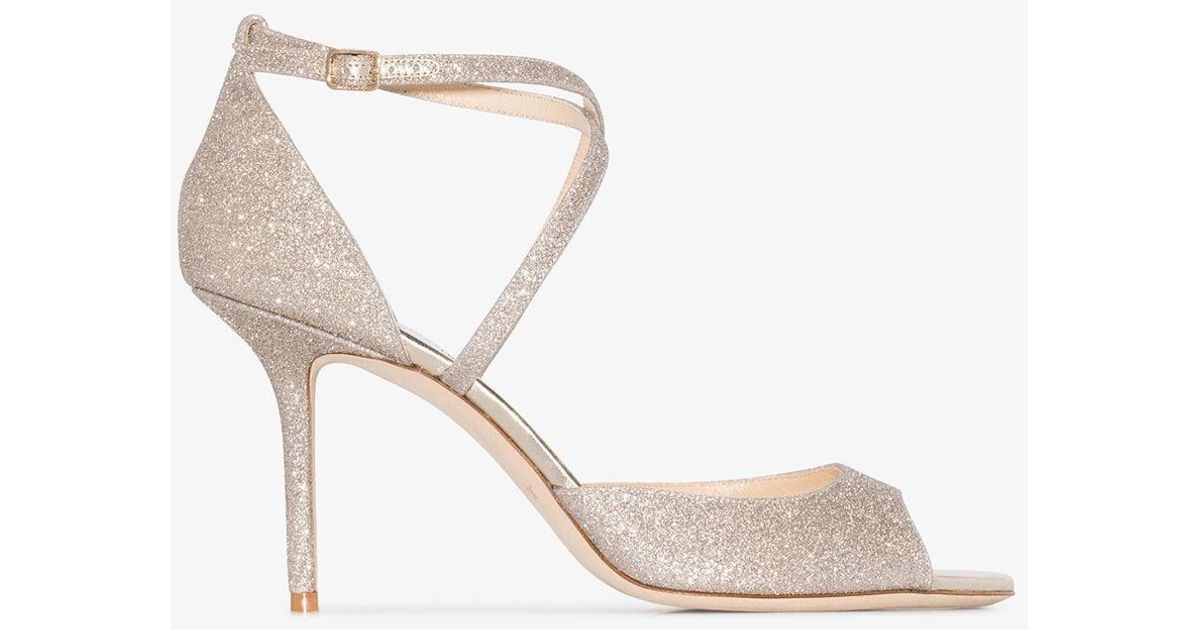 jimmy choo emsy 85 white