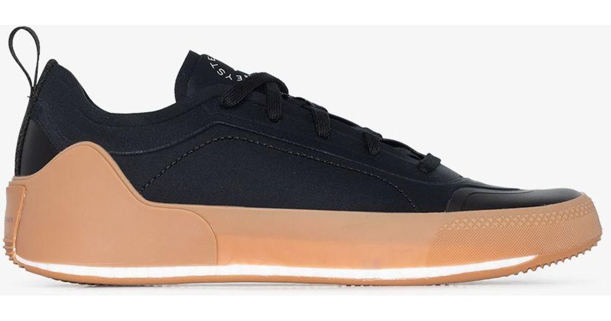 adidas By Stella McCartney Rubber Treino Low Top Sneakers in Black - Lyst