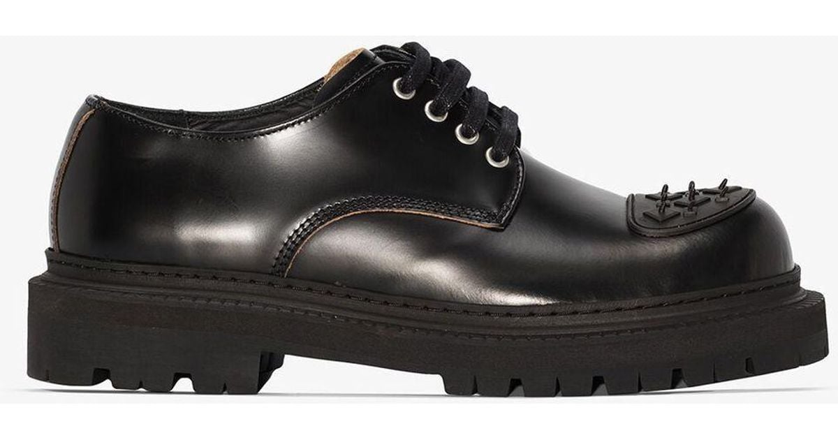 CAMPERLAB Eki Leather Derby Shoes in Black for Men | Lyst