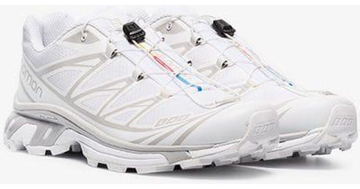 salomon white and orange