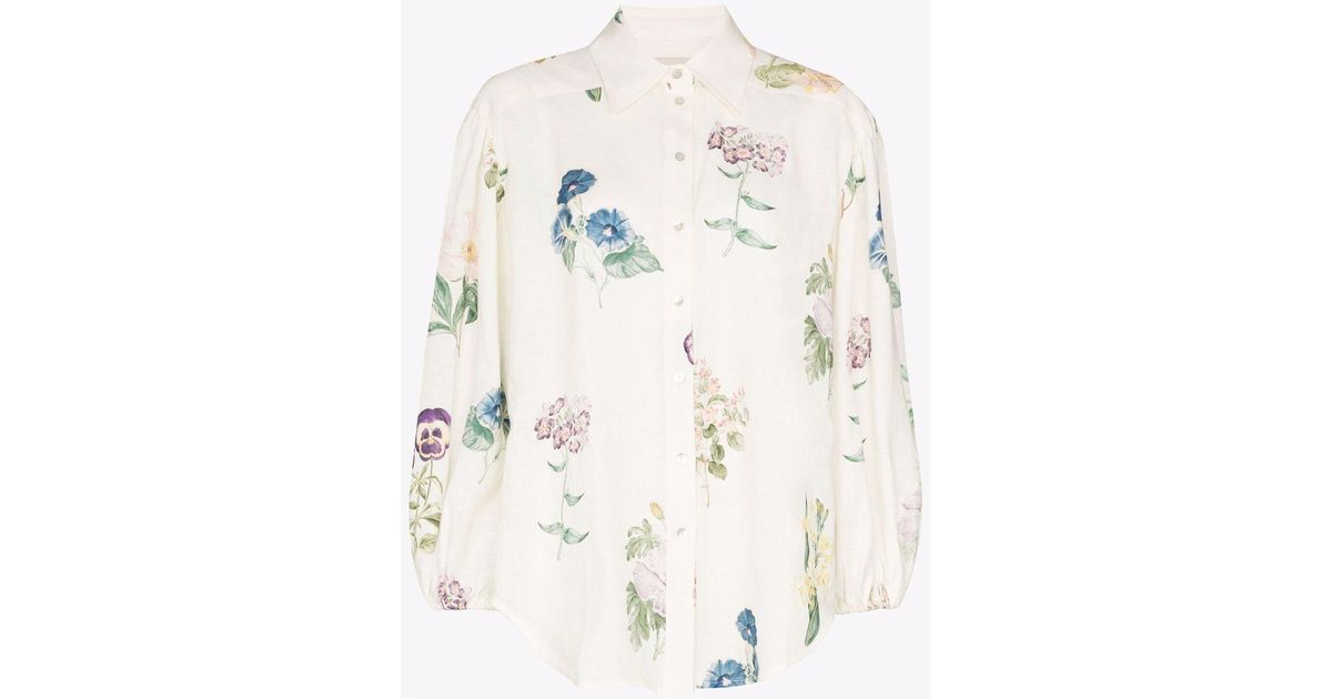 alemais jules floral shirt