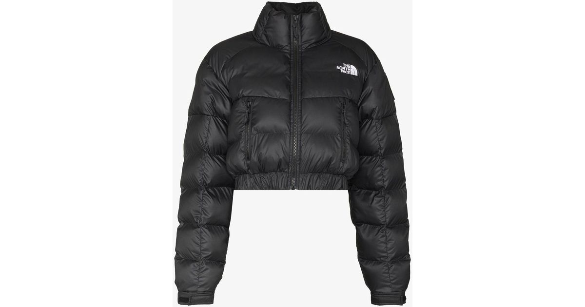 The North Face Phlego Cropped Puffer Jacket in Gray | Lyst The North Face Phlego Cropped Puffer Jacket in Gray | Lyst