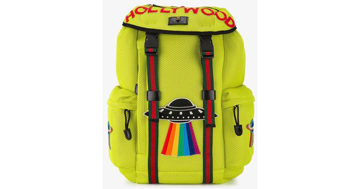 gucci alien backpack