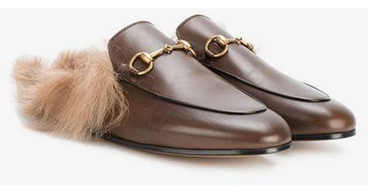 princetown fur lined mule