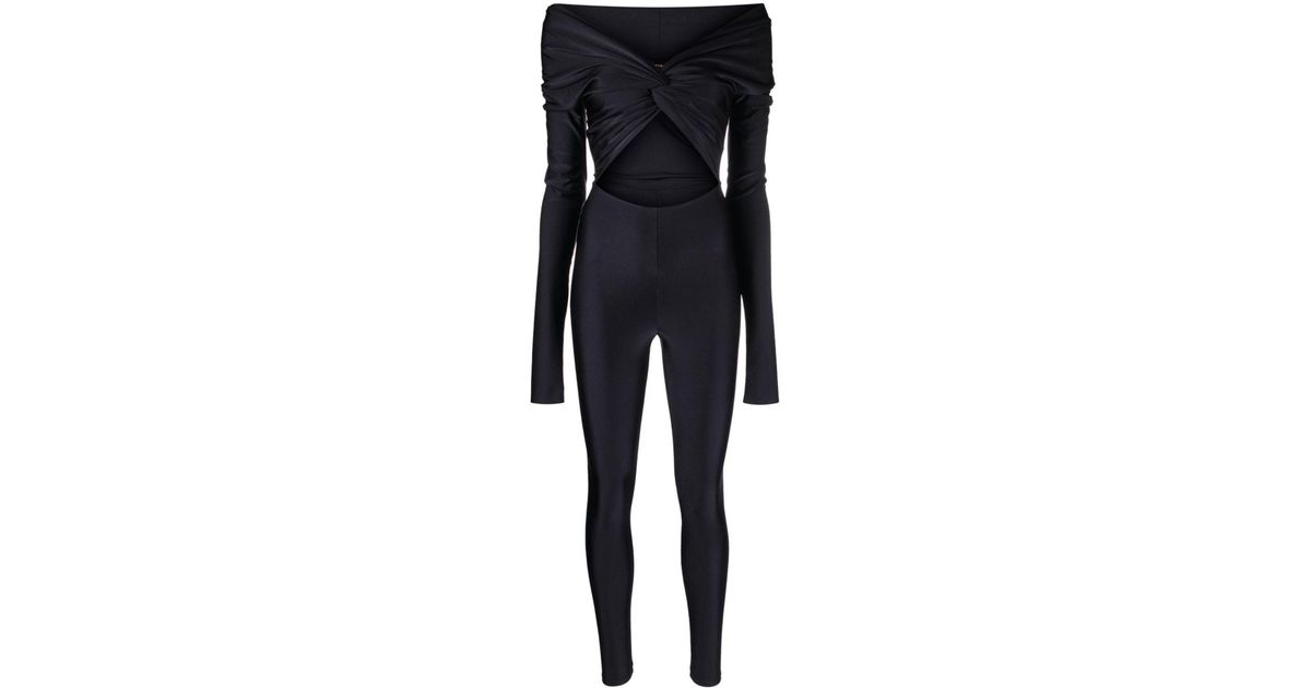 The Andamane Kendall Cut-out Jumpsuit in Black | Lyst