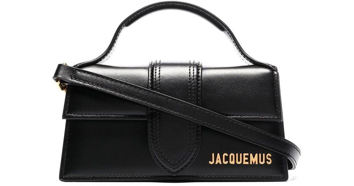 Jacquemus Black Le Bambino Leather Shoulder Bag Lyst