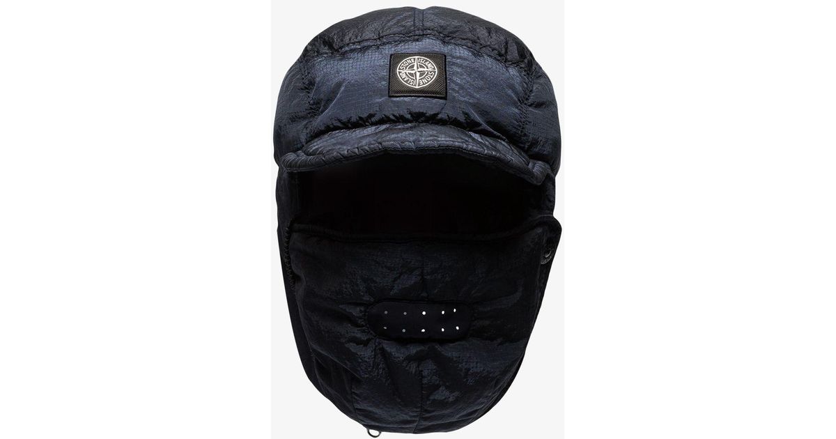 Stone Island Padded Logo Patch Hat in 