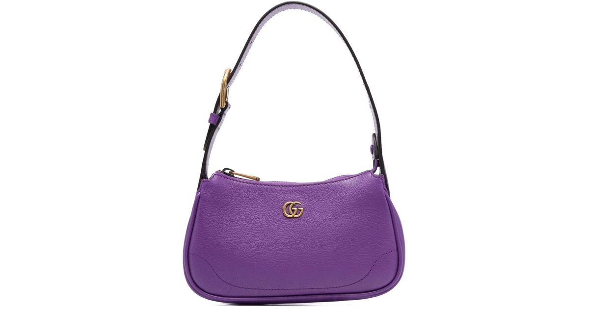 Gucci Aphrodite Shoulder Bag in Purple Lyst