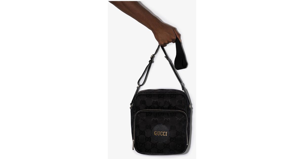 gucci black cross over bag