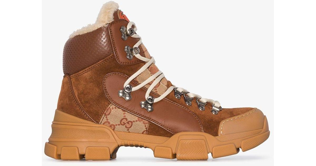 gucci flashtrek high top sneakers