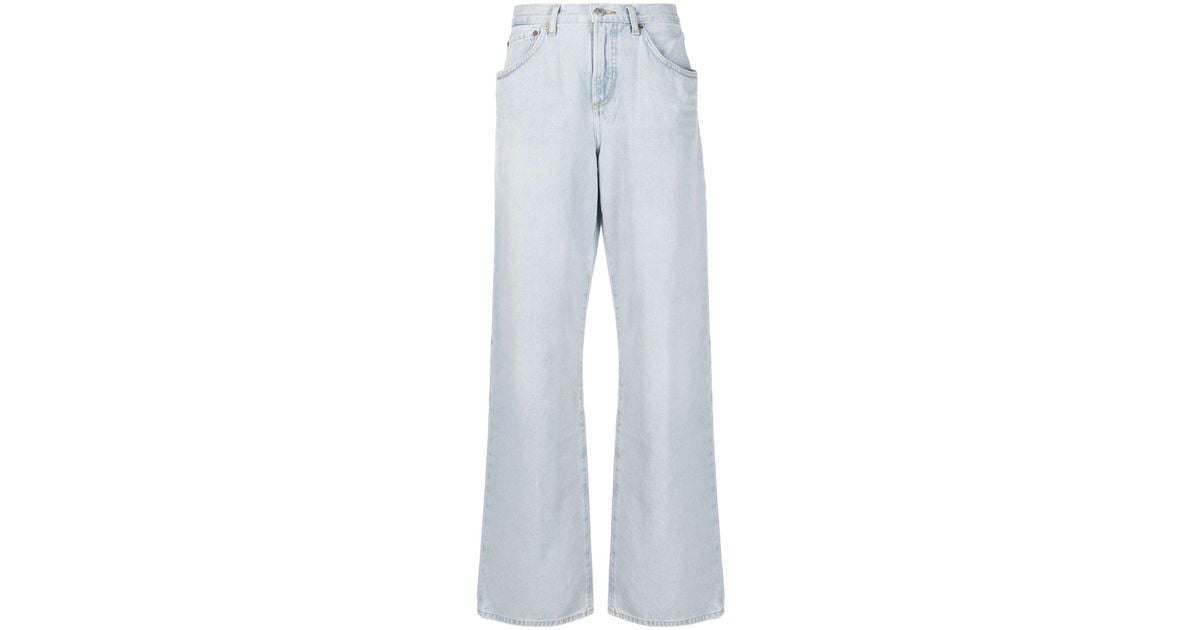 Agolde Fusion Wide-leg Jeans in Blue | Lyst