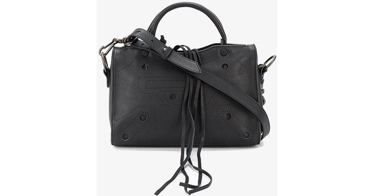 balenciaga blackout mini