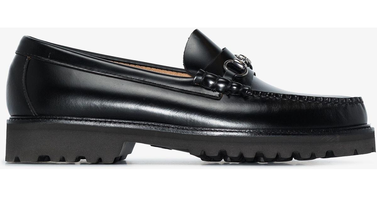 G.H. Bass & Co. '90s Lincoln Leather Loafers - Men's - Leather/rubber ...