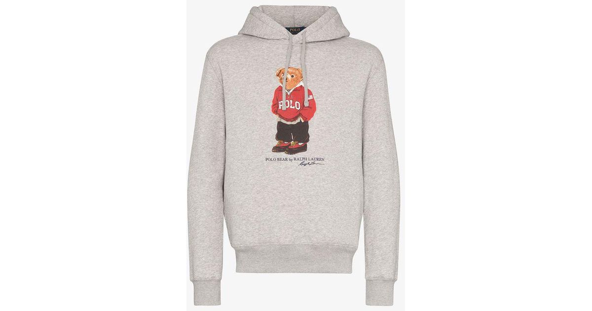 ralph lauren teddy bear hoodie