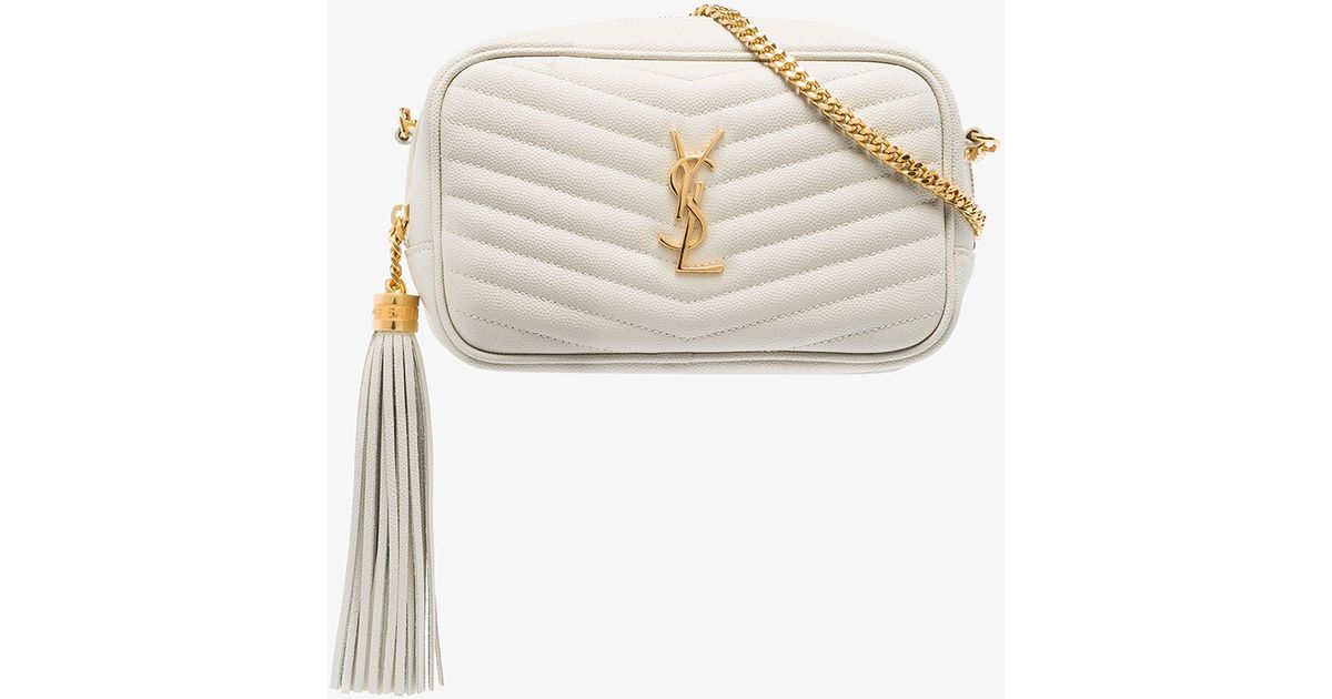 ysl mini lou white